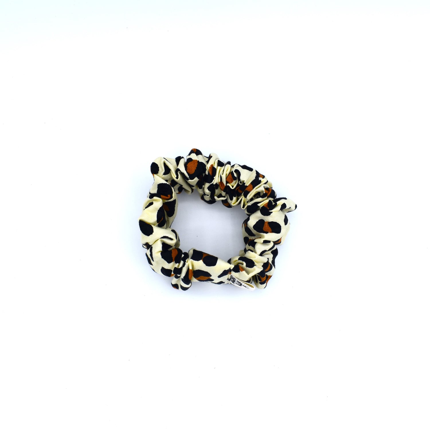 Leopard Scrunchie with The Crafty Chicky tag